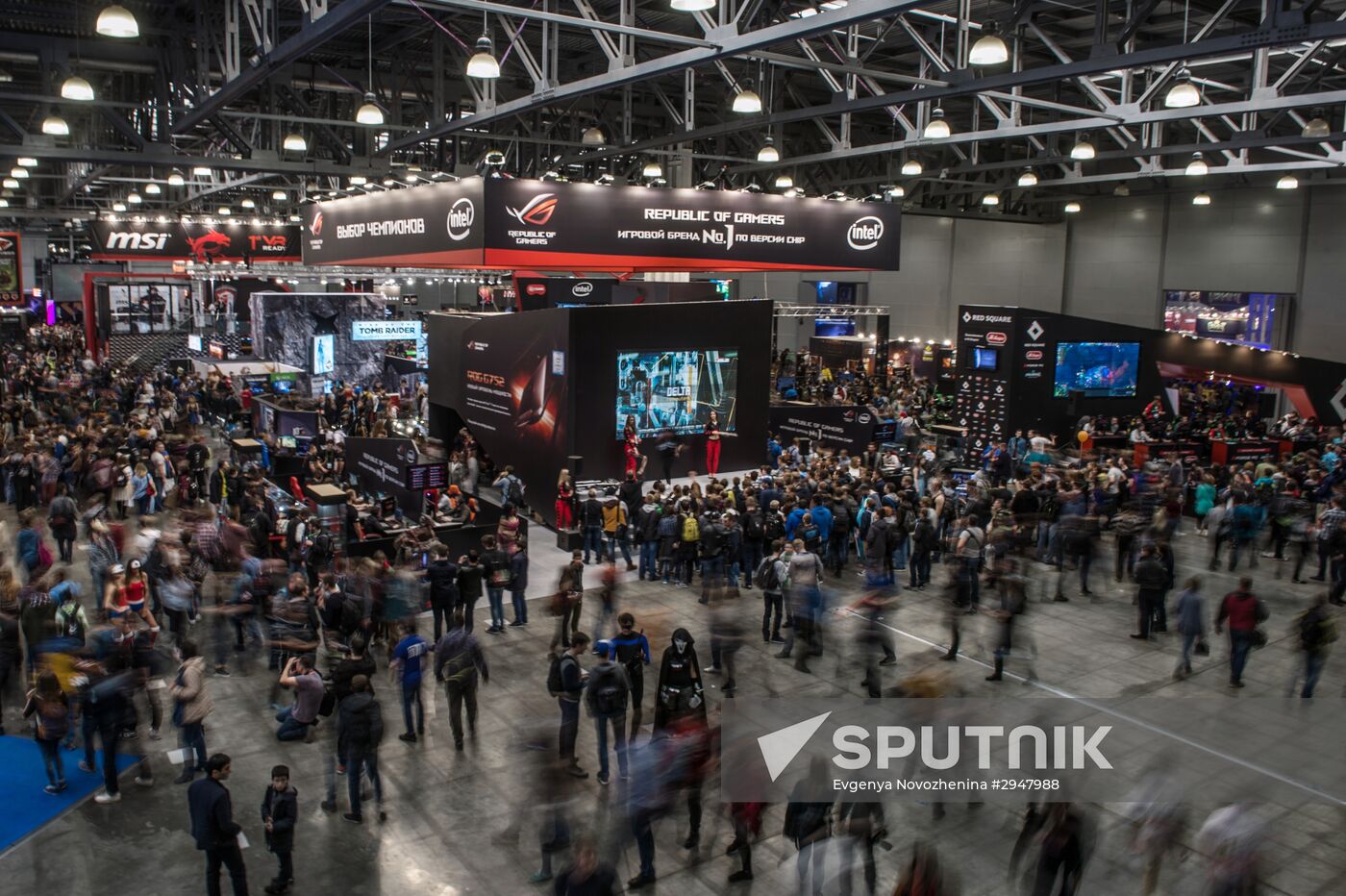 3rd annual Comic Con Russia festival and IgroMir 2016 exhibition of interactive entertainments