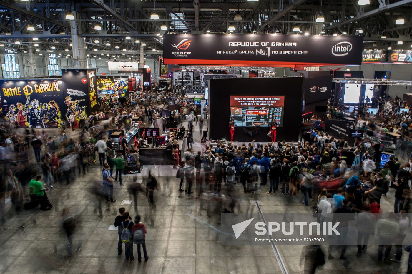 3rd annual Comic Con Russia festival and IgroMir 2016 exhibition of interactive entertainments