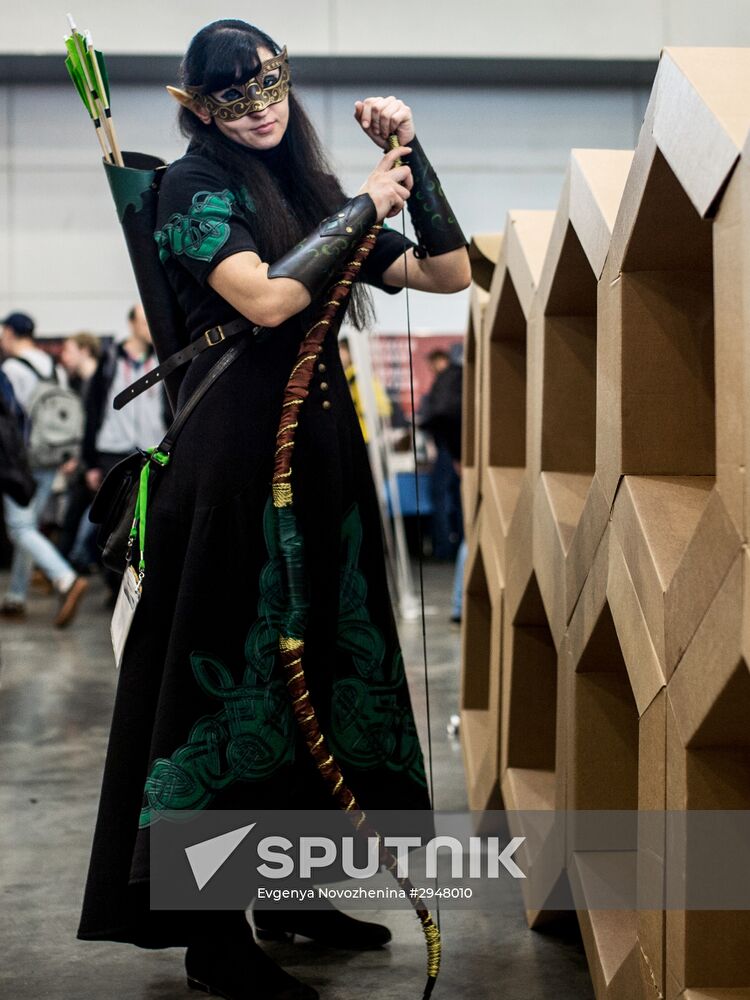 3rd annual Comic Con Russia festival and IgroMir 2016 exhibition of interactive entertainments