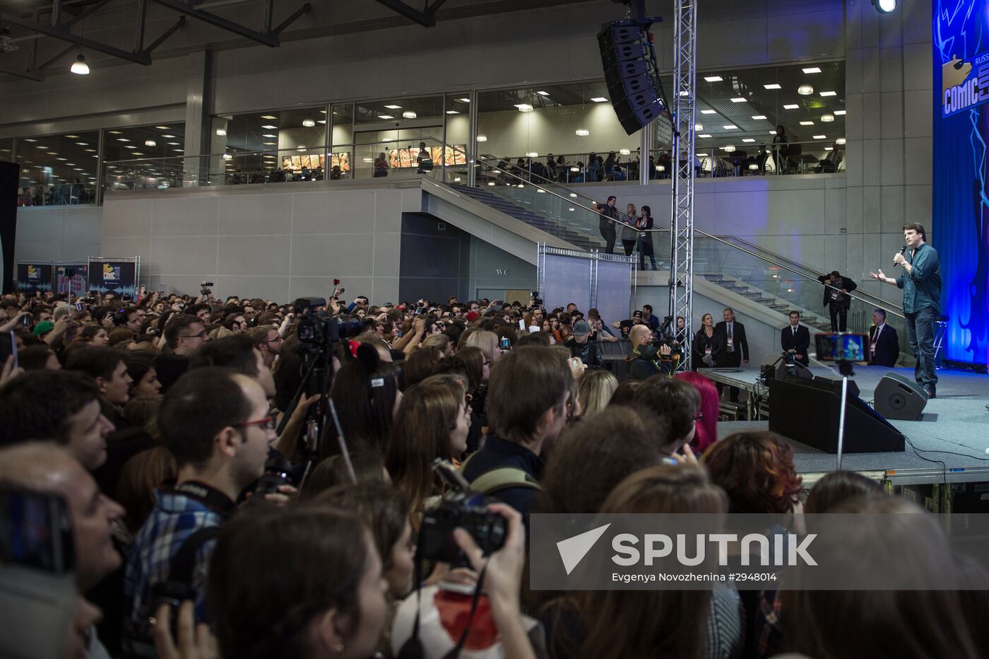 3rd annual Comic Con Russia festival and IgroMir 2016 exhibition of interactive entertainments