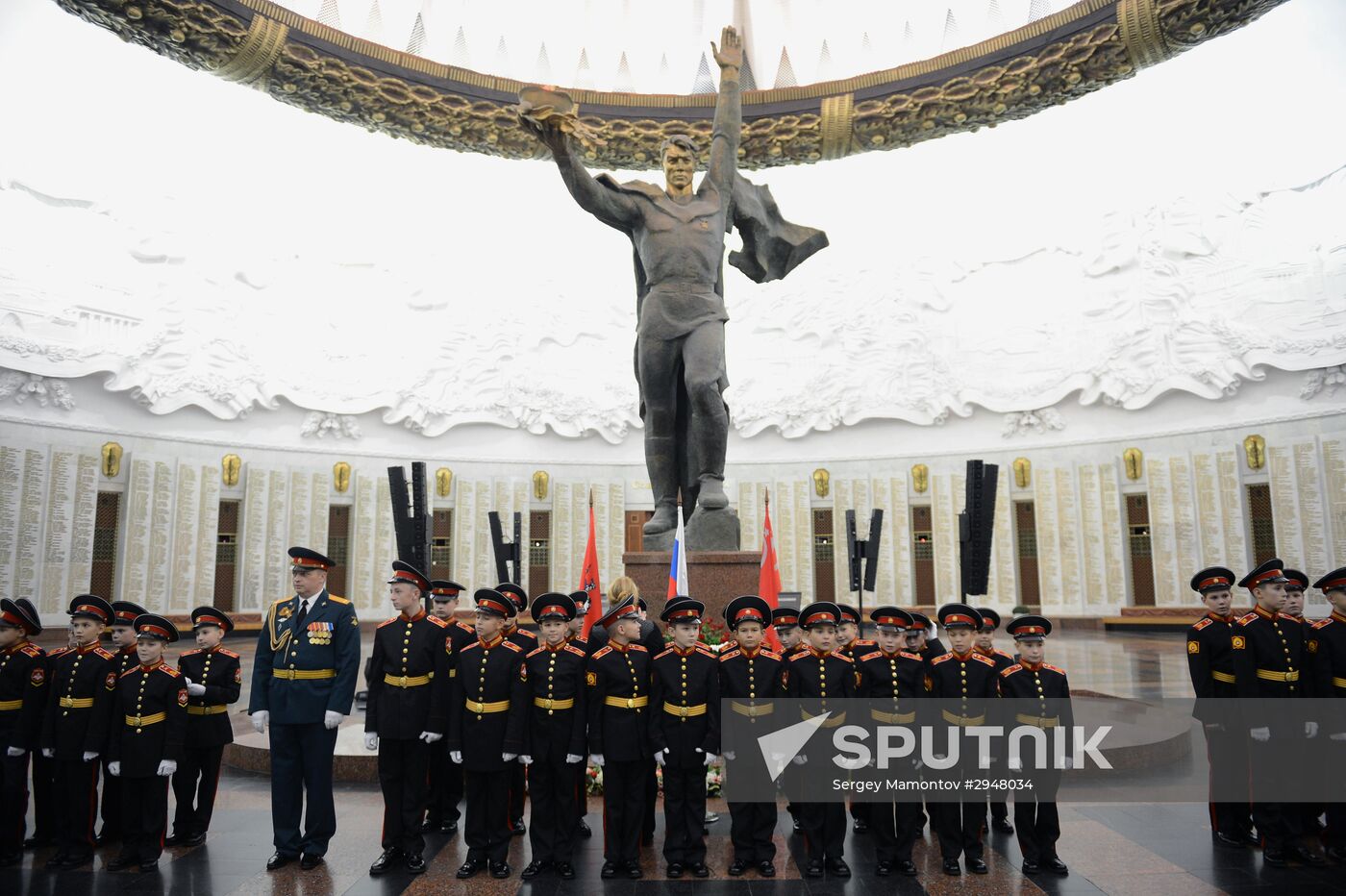 Great Patriotic War Museum hosts initiation ceremony for Suvorov Military School cadets