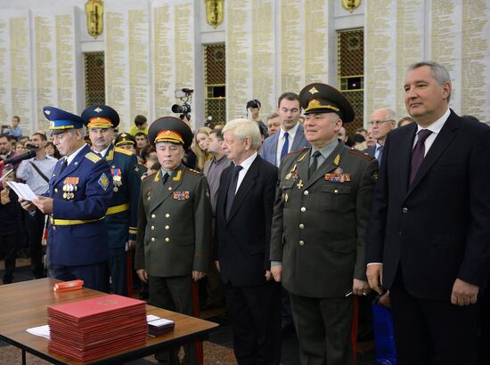 Great Patriotic War Museum hosts initiation ceremony for Suvorov Military School cadets
