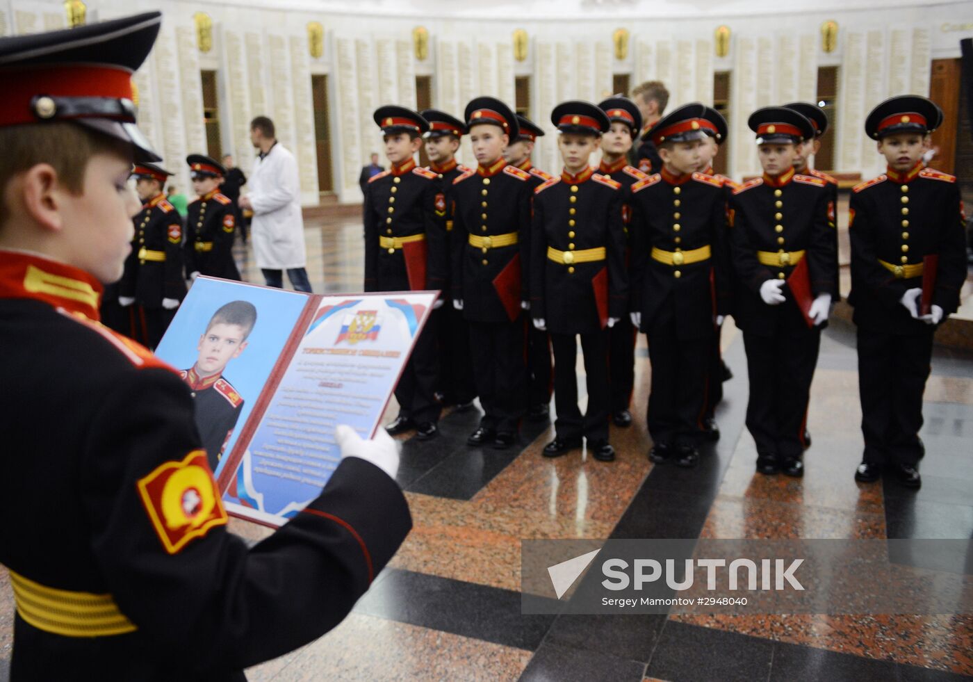 Great Patriotic War Museum hosts initiation ceremony for Suvorov Military School cadets