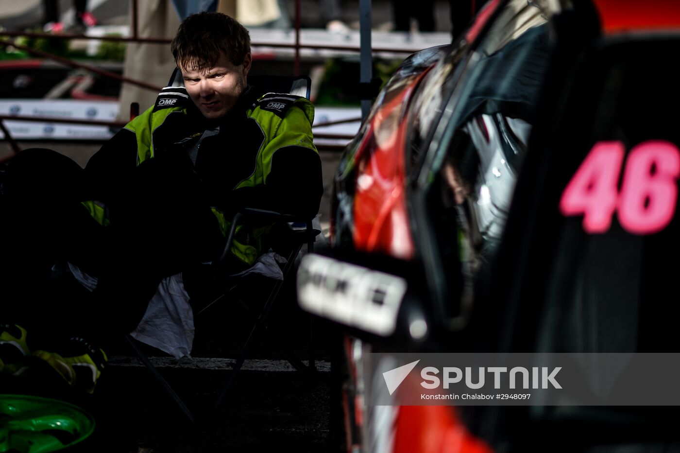 Drifting contest in Veliky Novgorod