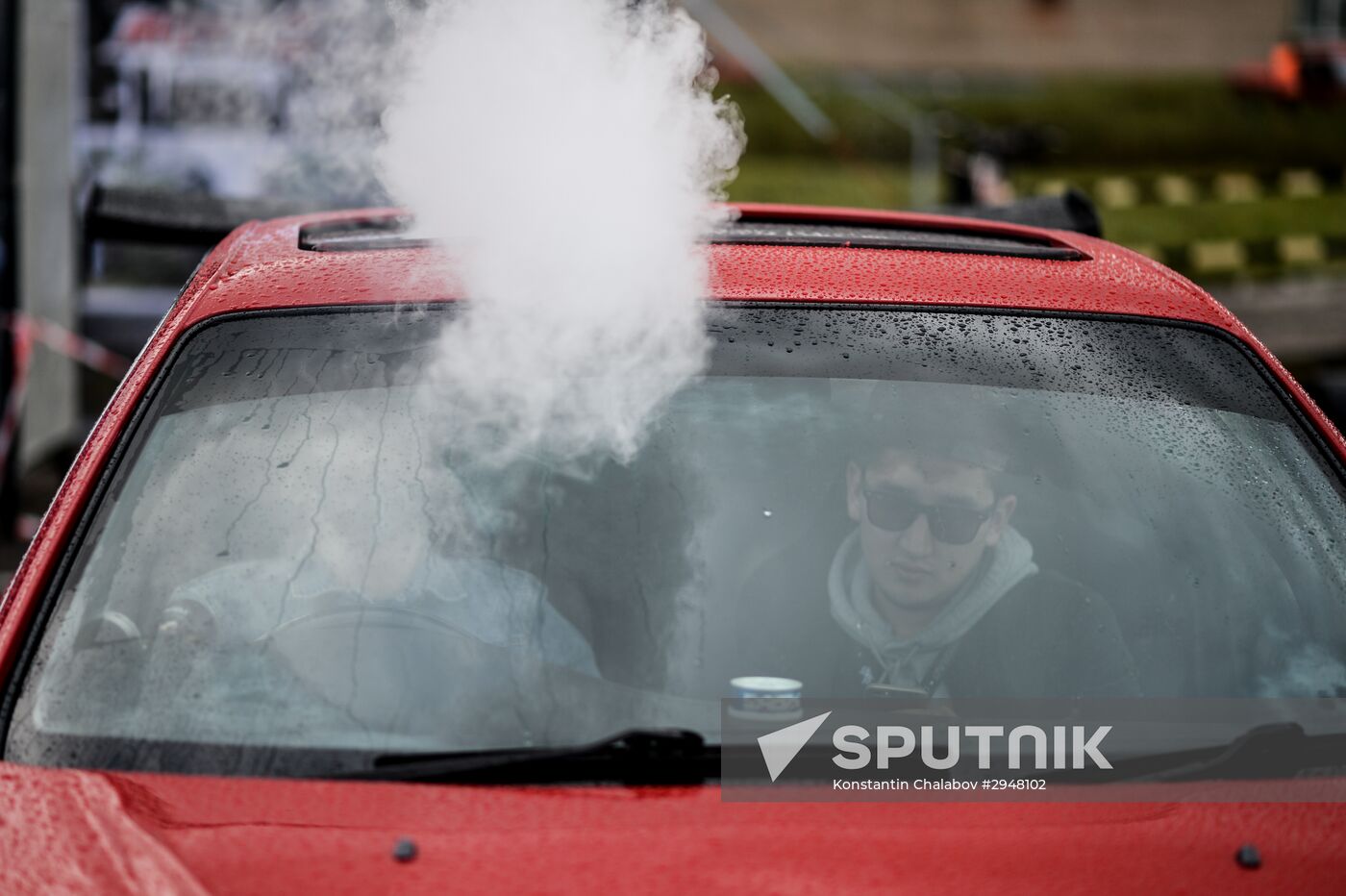Drifting contest in Veliky Novgorod