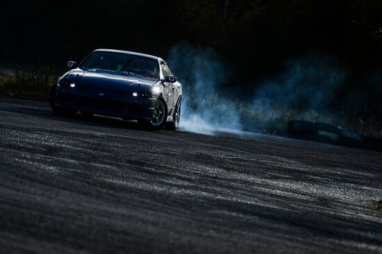 Drifting contest in Veliky Novgorod