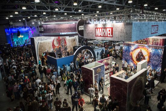3rd annual Comic Con Russia festival and IgroMir 2016 exhibition of interactive entertainments