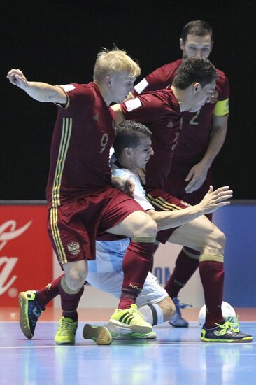 Futsal World Cup Final. Russia vs. Argentina