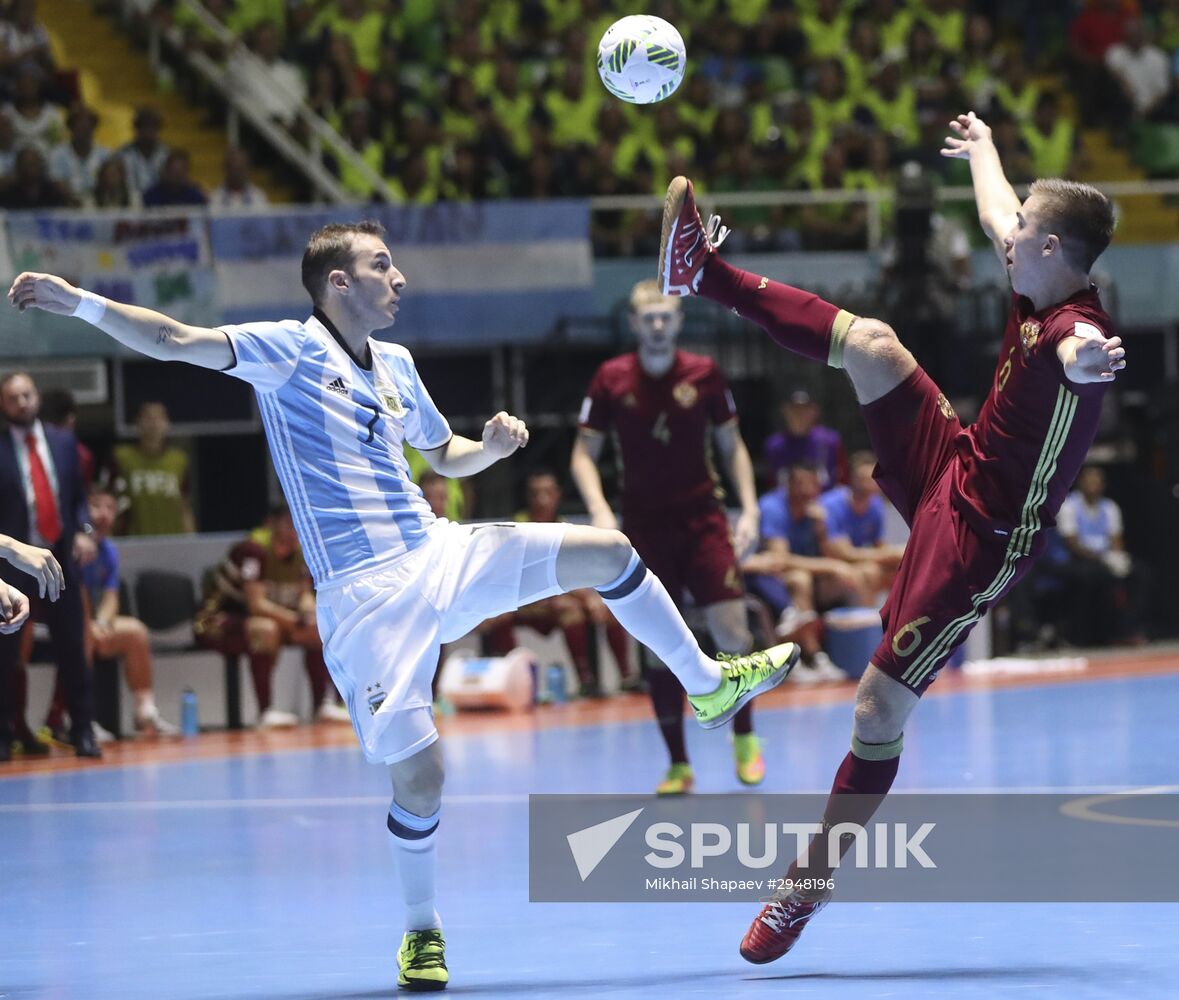 Futsal World Cup Final. Russia vs. Argentina