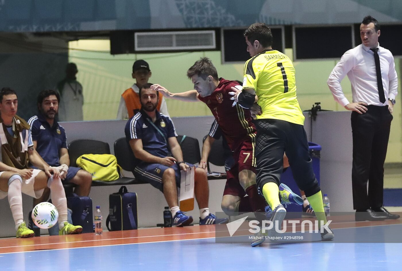 Futsal World Cup Final. Russia vs. Argentina