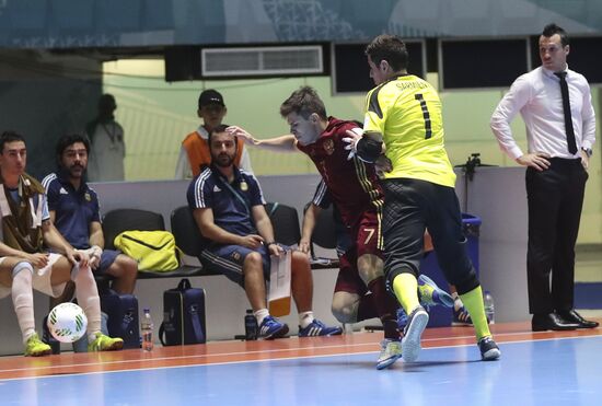 Futsal World Cup Final. Russia vs. Argentina