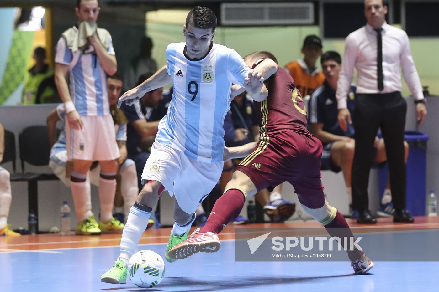 Futsal World Cup Final. Russia vs. Argentina
