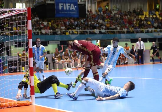 Futsal World Cup Final. Russia vs. Argentina