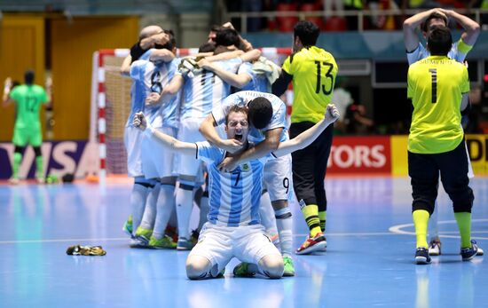 Futsal World Cup Final. Russia vs. Argentina