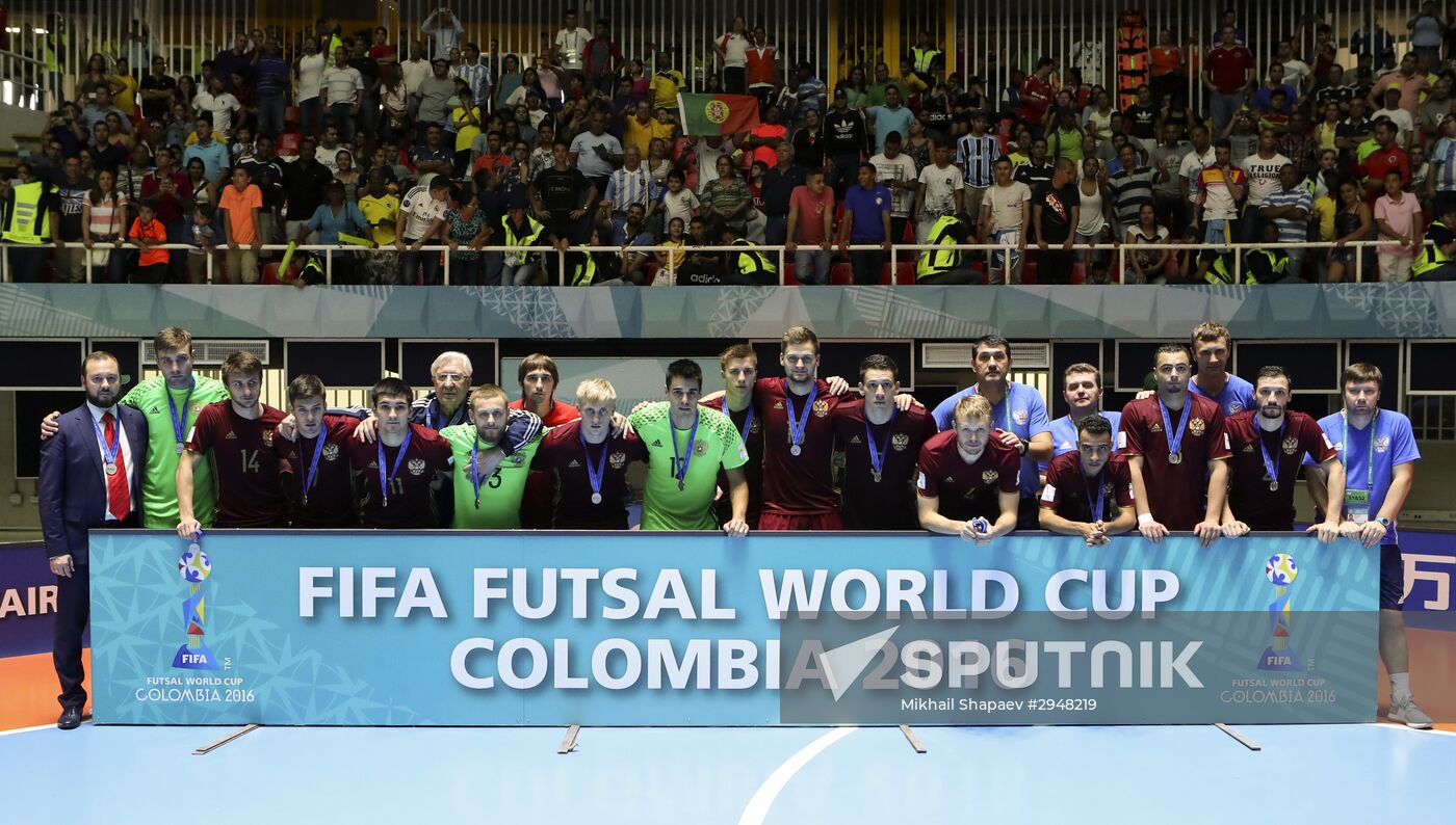 Futsal World Cup Final. Russia vs. Argentina