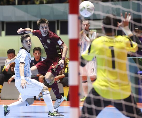 Futsal World Cup Final. Russia vs. Argentina