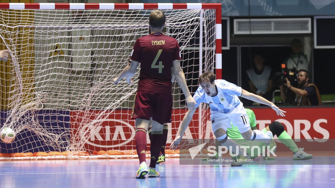 Futsal World Cup Final. Russia vs. Argentina