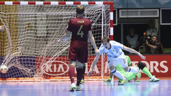 Futsal World Cup Final. Russia vs. Argentina