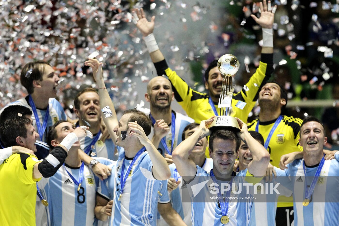 Futsal World Cup Final. Russia vs. Argentina
