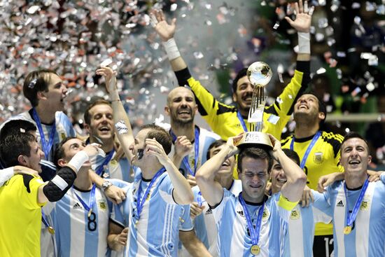 Futsal World Cup Final. Russia vs. Argentina