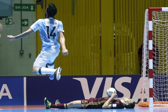 Futsal World Cup Final. Russia vs. Argentina