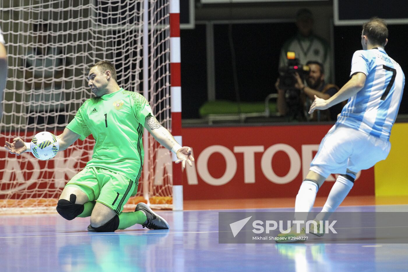 Futsal World Cup Final. Russia vs. Argentina