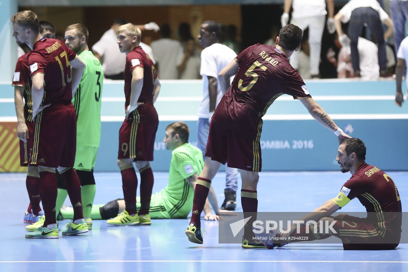 Futsal World Cup Final. Russia vs. Argentina