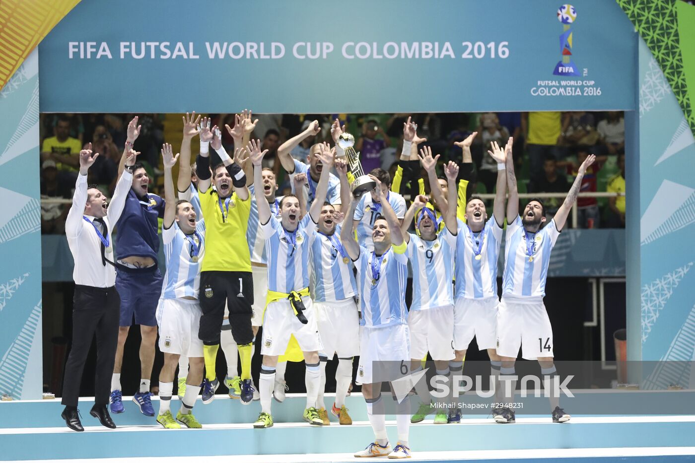 Futsal World Cup Final. Russia vs. Argentina