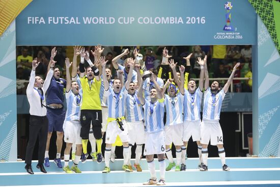 Futsal World Cup Final. Russia vs. Argentina