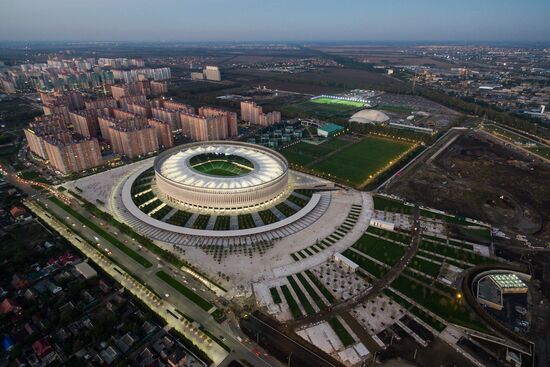FC Krasnodar Stadium opens on October 9
