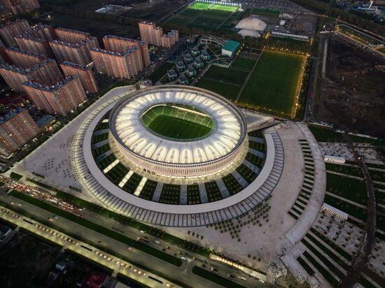 FC Krasnodar Stadium opens on October 9