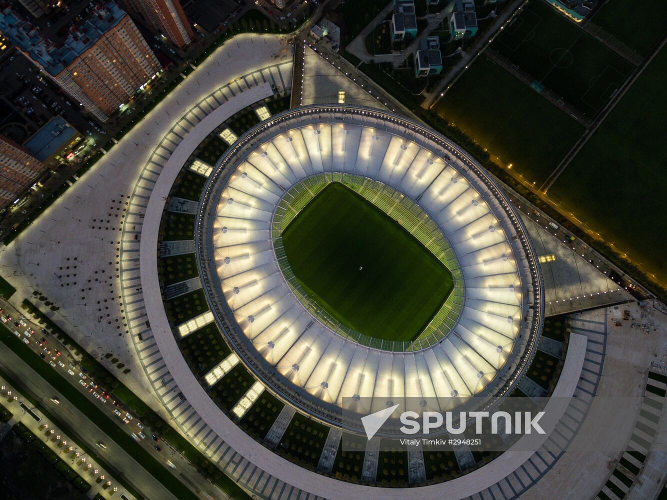 FC Krasnodar Stadium opens on October 9