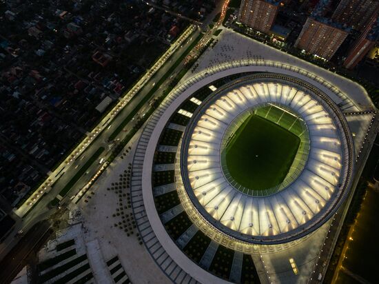 FC Krasnodar Stadium opens on October 9