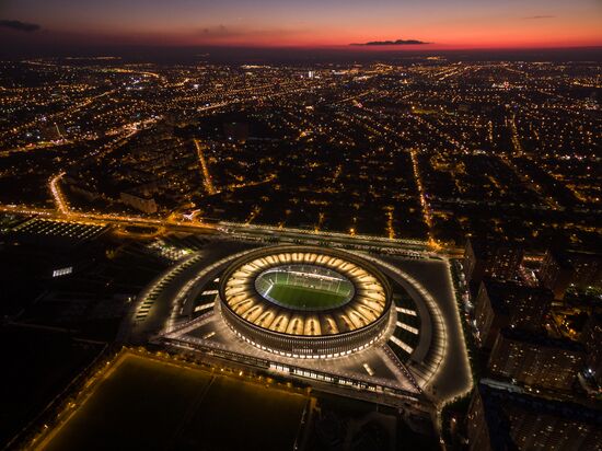 FC Krasnodar Stadium opens on October 9