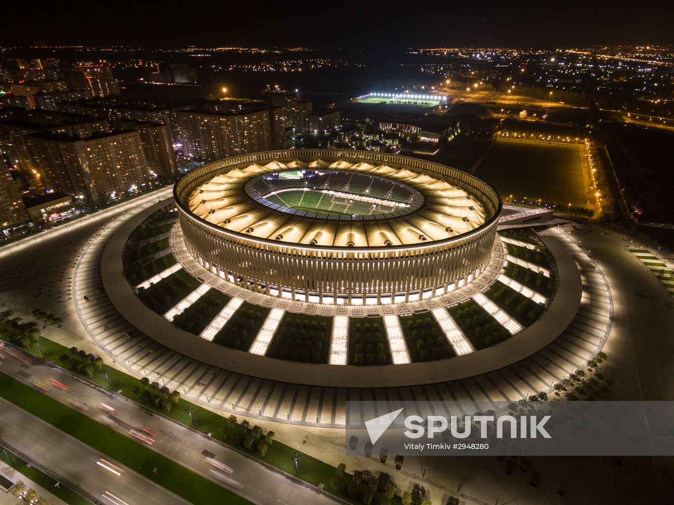 FC Krasnodar Stadium opens on October 9