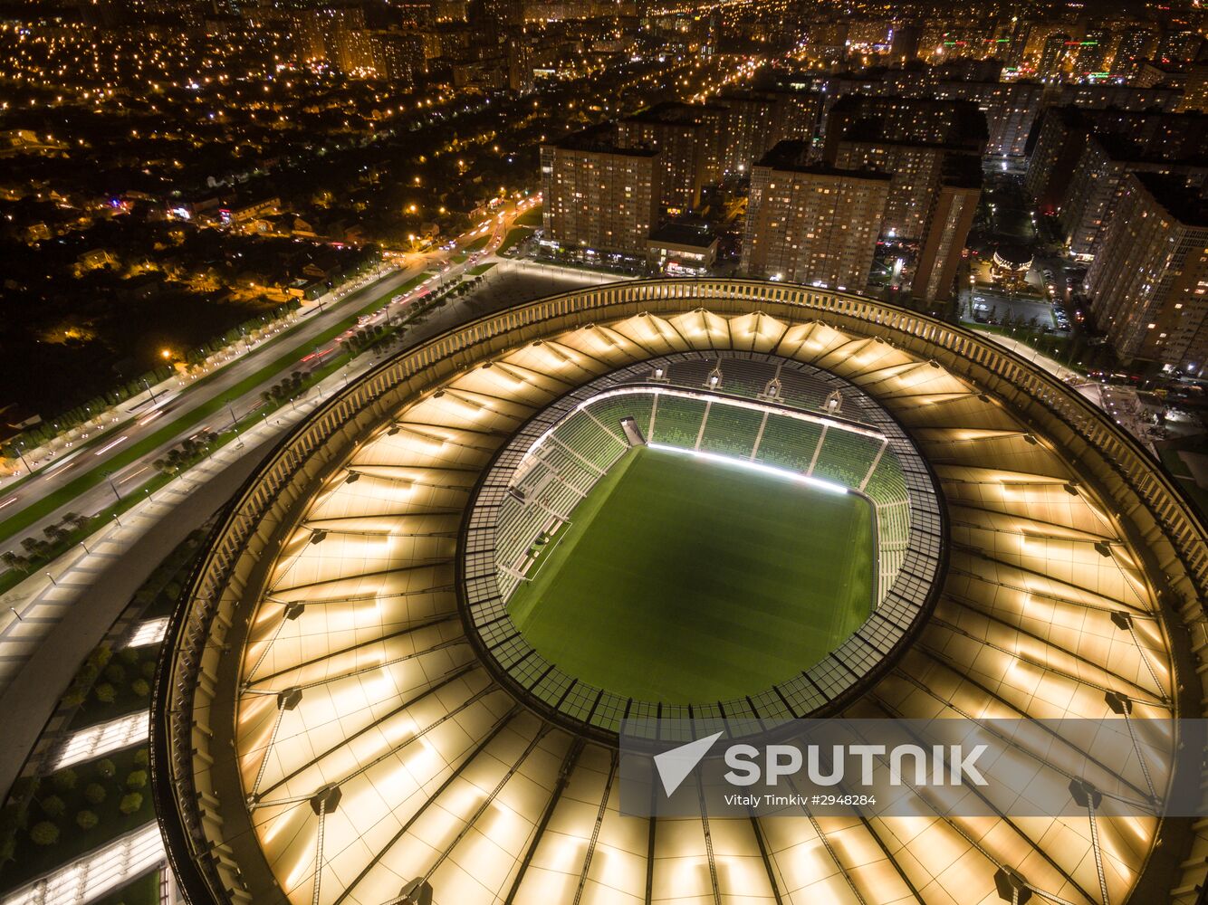 FC Krasnodar Stadium opens on October 9