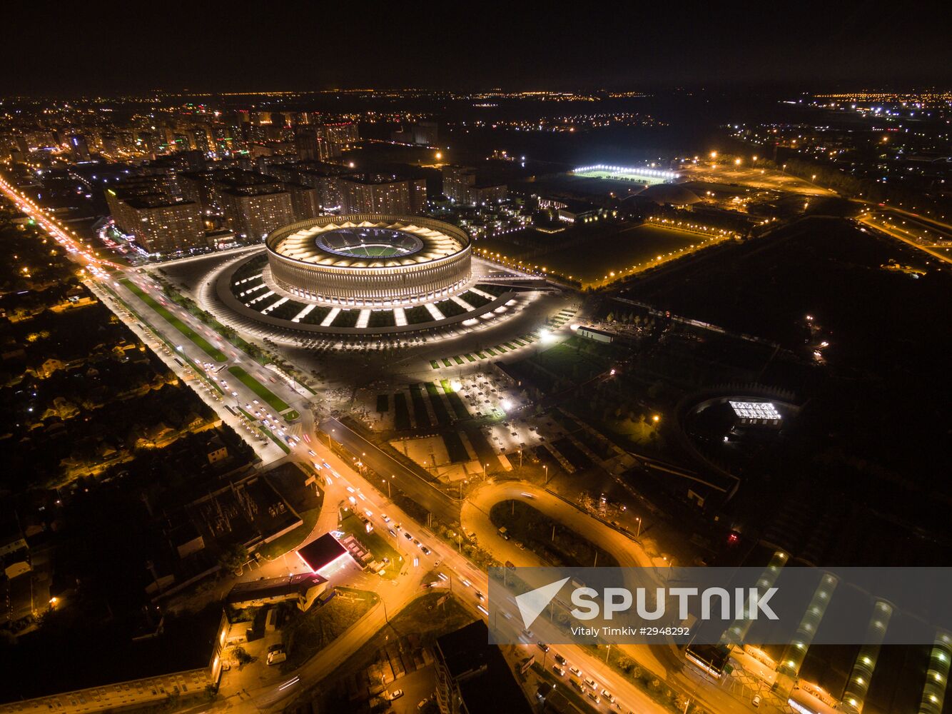 FC Krasnodar Stadium opens on October 9