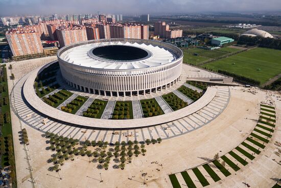 FC Krasnodar Stadium opens on October 9