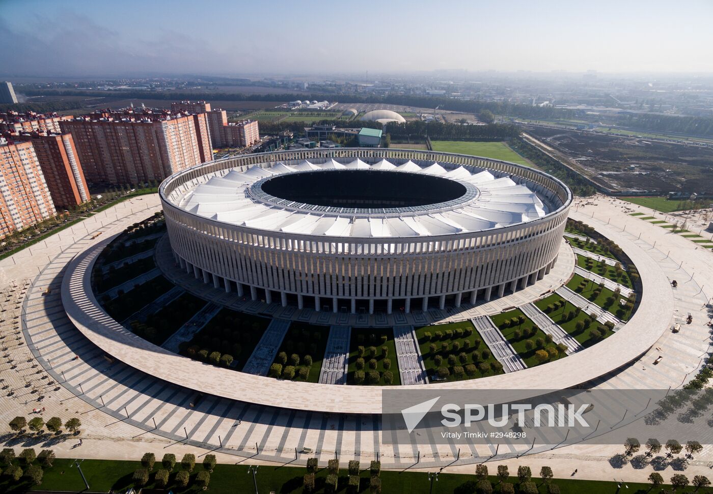 FC Krasnodar Stadium opens on October 9