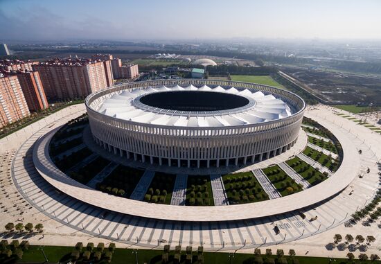 FC Krasnodar Stadium opens on October 9
