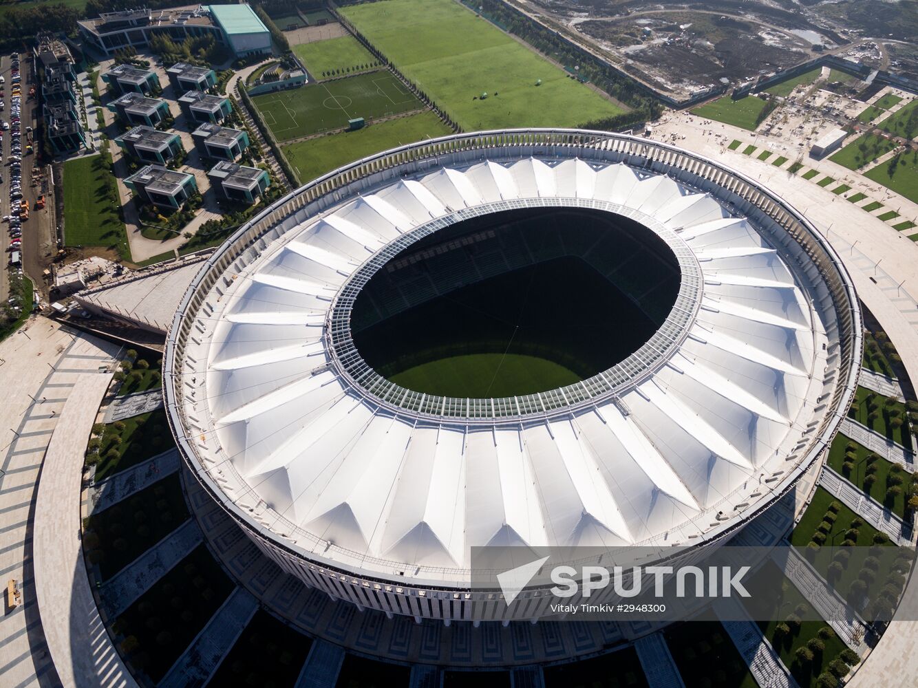 FC Krasnodar Stadium opens on October 9