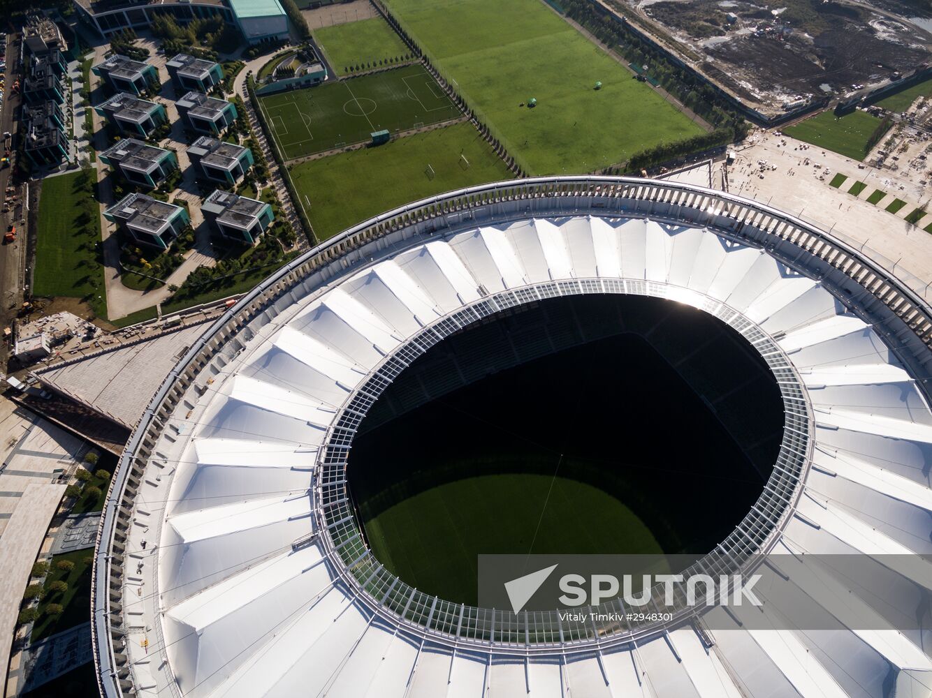 FC Krasnodar Stadium opens on October 9