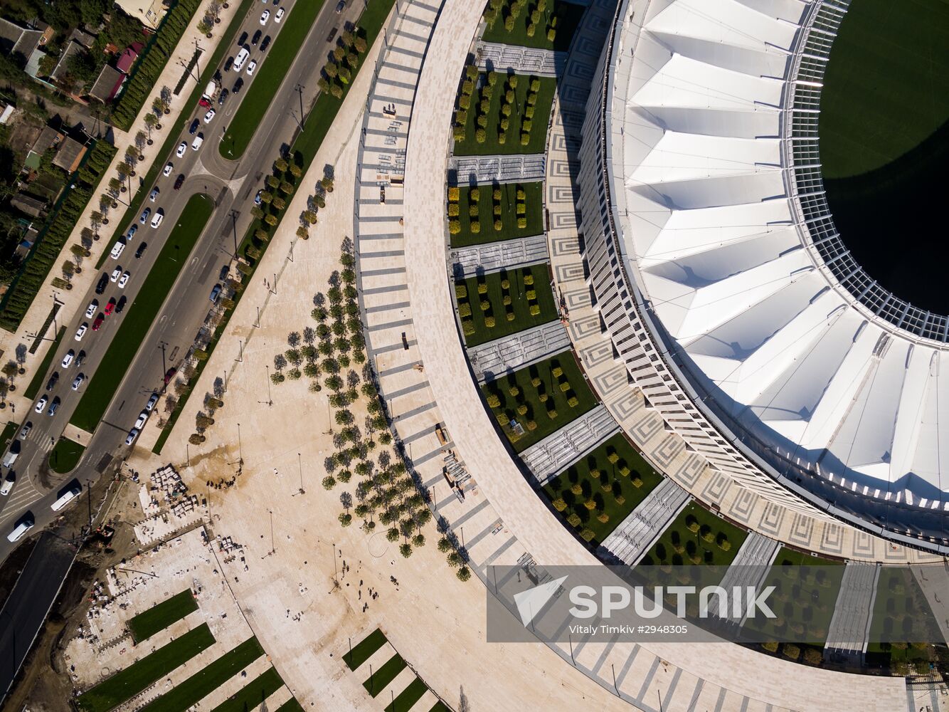 FC Krasnodar Stadium opens on October 9