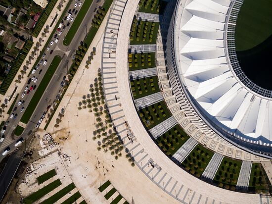 FC Krasnodar Stadium opens on October 9