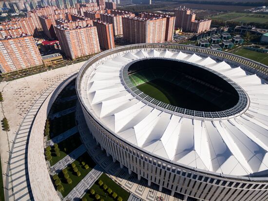 FC Krasnodar Stadium opens on October 9