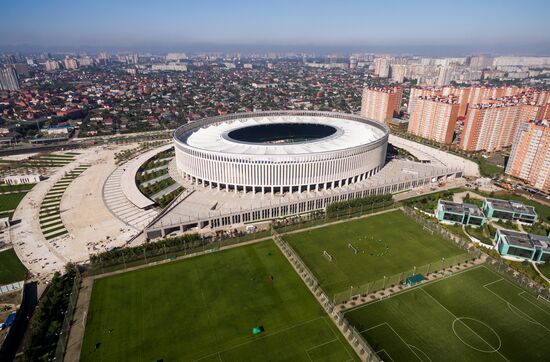 FC Krasnodar Stadium opens on October 9