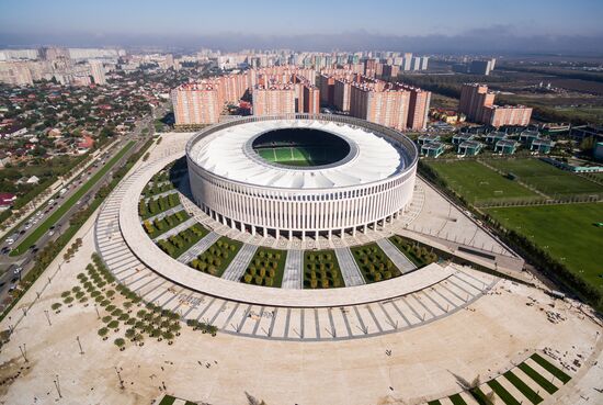 FC Krasnodar Stadium opens on October 9
