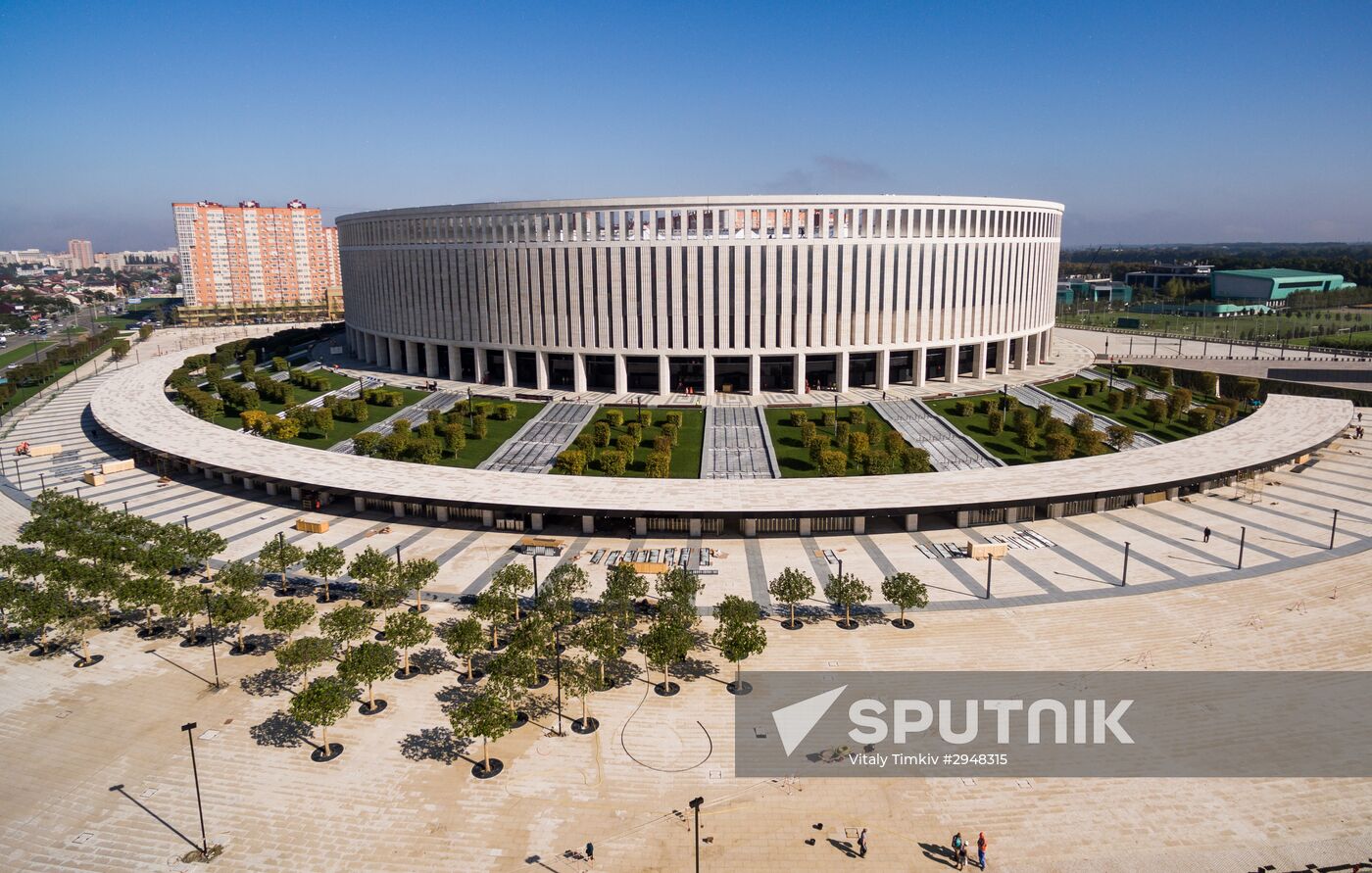 FC Krasnodar Stadium opens on October 9