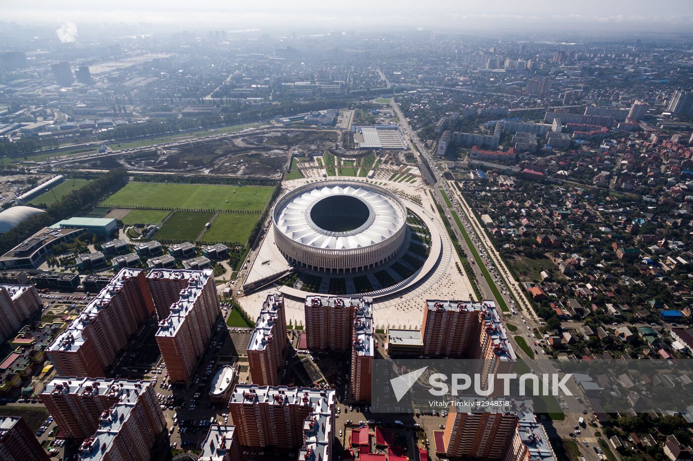 FC Krasnodar Stadium opens on October 9