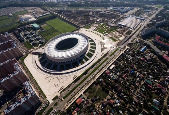 FC Krasnodar Stadium opens on October 9